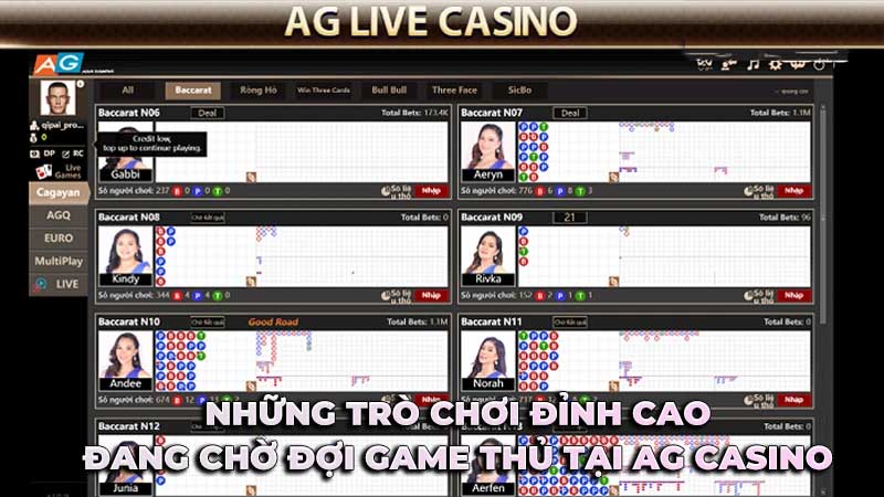 AG Casino - Điểm Đến Hoàn Hảo Cho Những Ai Đam Mê Cá Cược