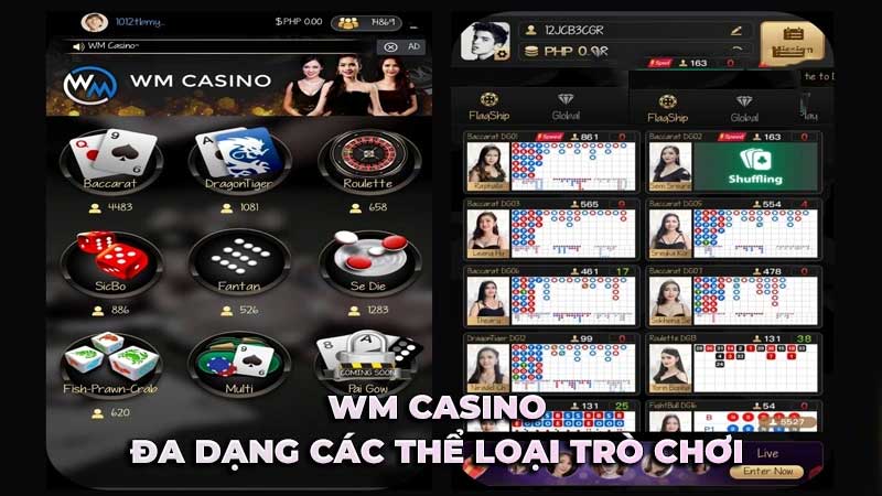 WM Casino - Sảnh Cá Cược Huyền Thoại Top Đầu Châu Á